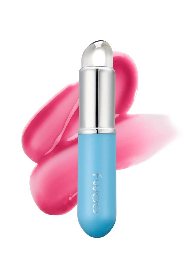 fwee Silicone Jumbo Makeup Brush | Multi-Use Applicator with Soft Silicone Tip & Portable Cap | Travel Makeup Brush with Lid for Lips, Blush, Contour and Face - Image 1